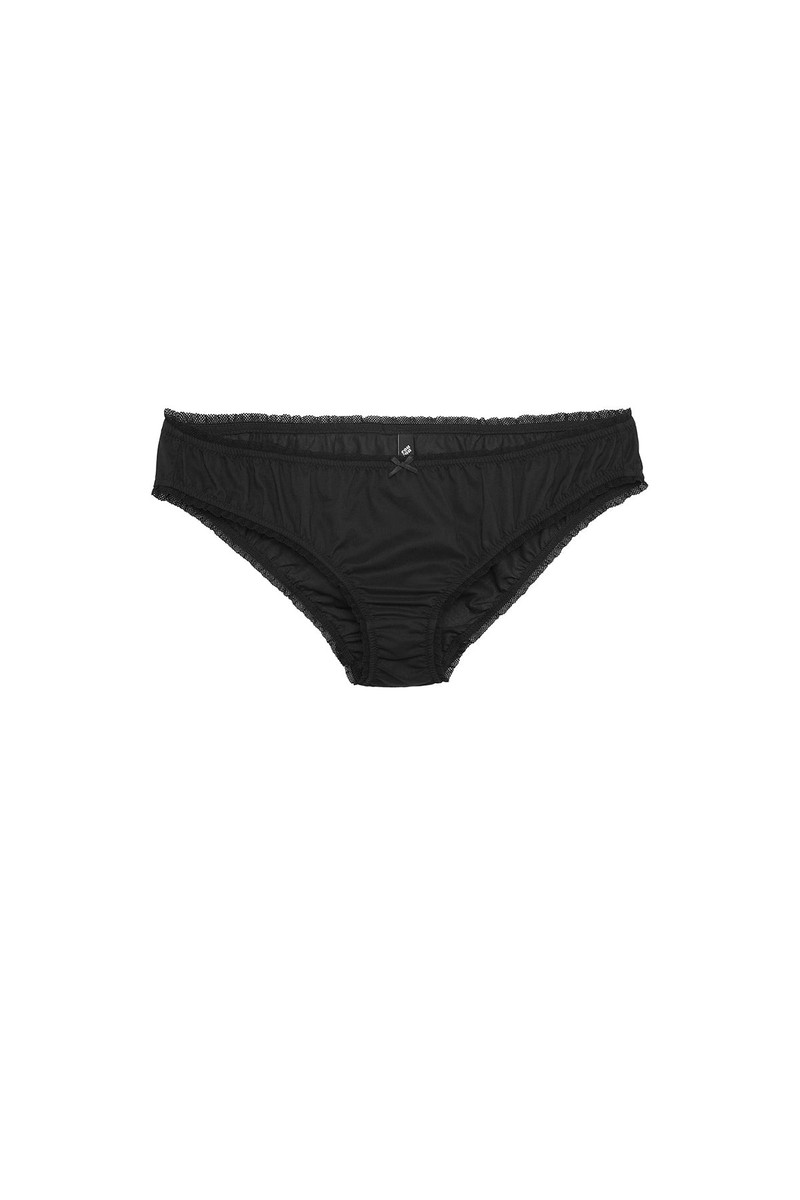The Brief: Cotton Voile Black 1