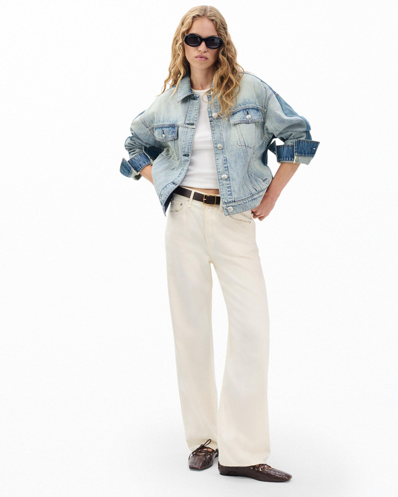 rag & bone Ryan Denim Trucker Jacket
Lightweight Rigid in York Spliced outlook