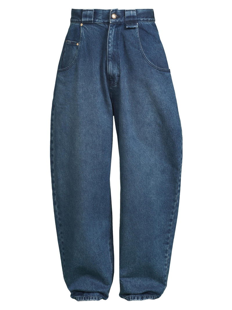 Men's Bad Boy Barrel Jeans - Washed Indigo 1