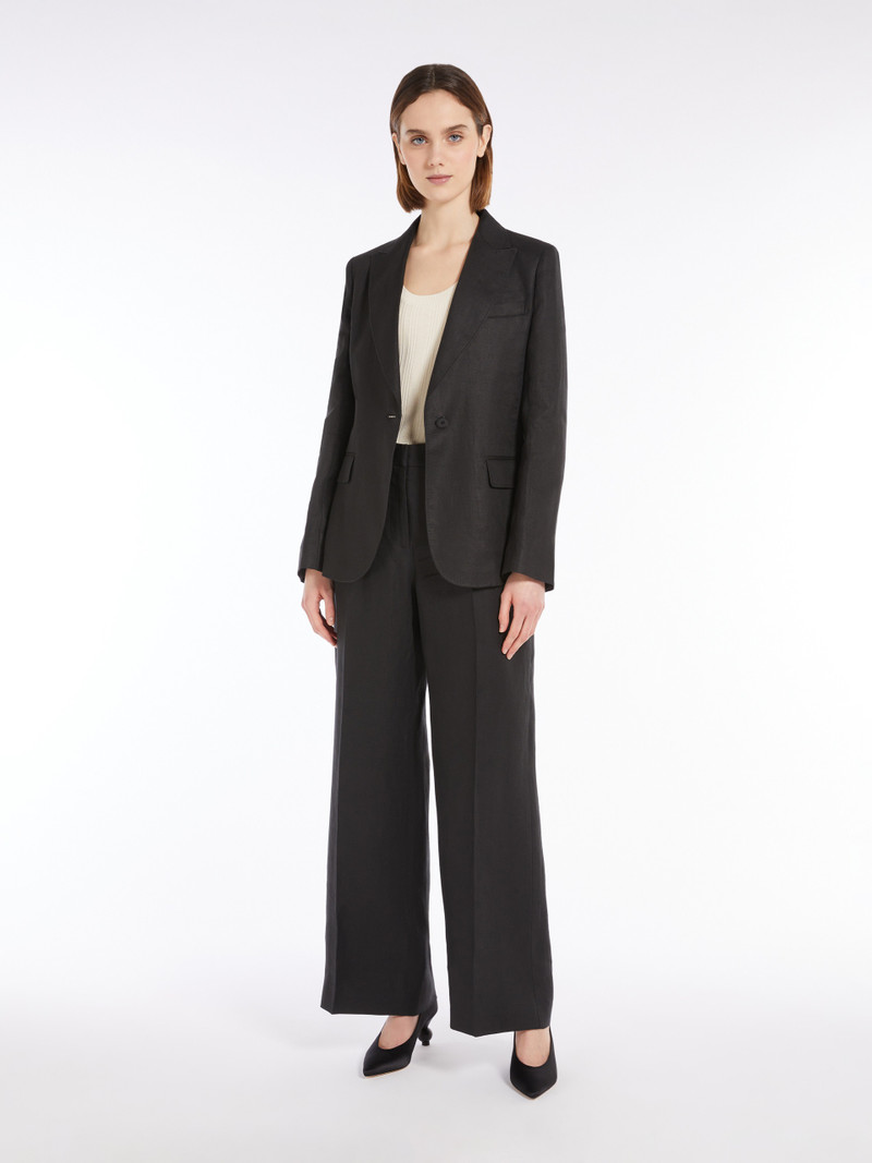 WEEKEND Max Mara NALUT Washed linen blazer outlook