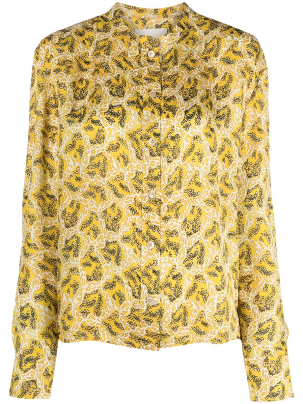 Leidy floral-print blouse - 1