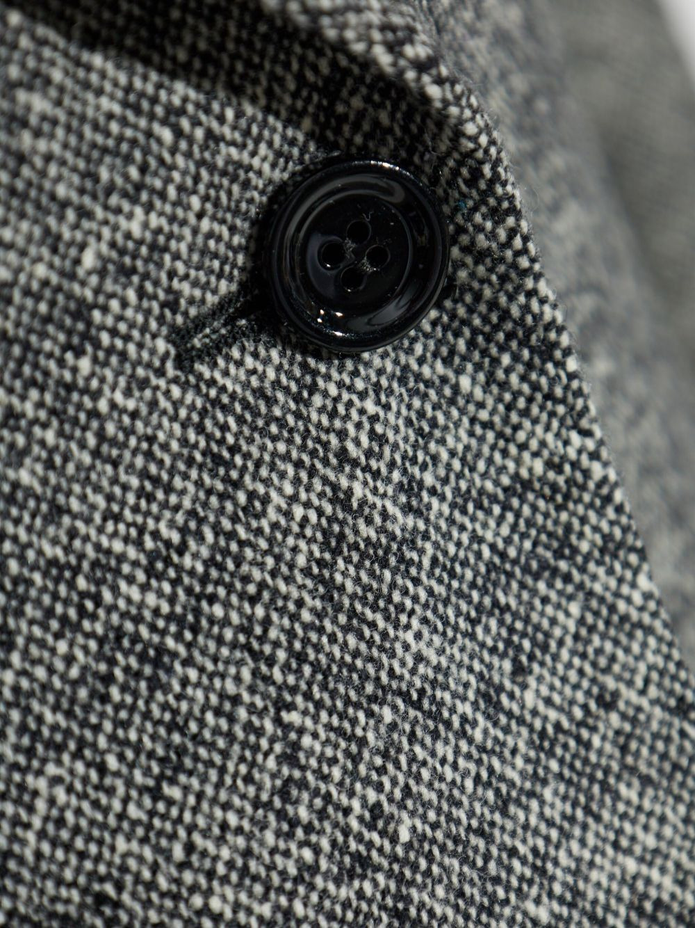 single-button tweed jacket - 5