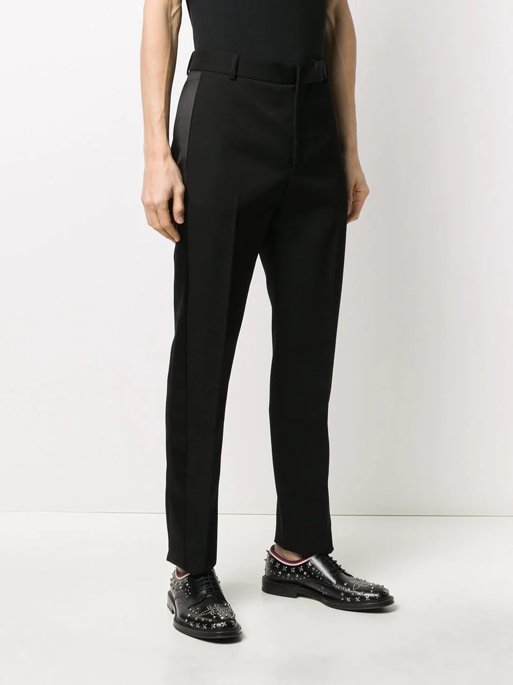 tailored straight leg trousers - 3