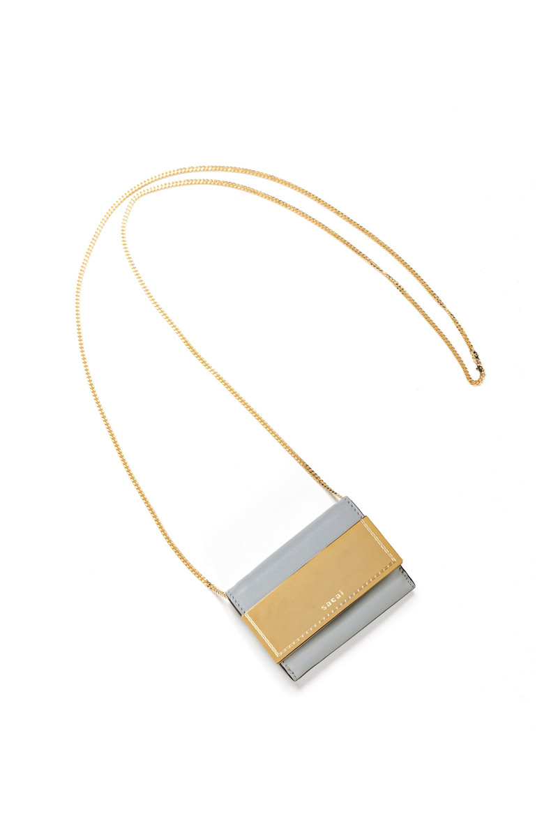 Half Metal Trifold Wallet 1