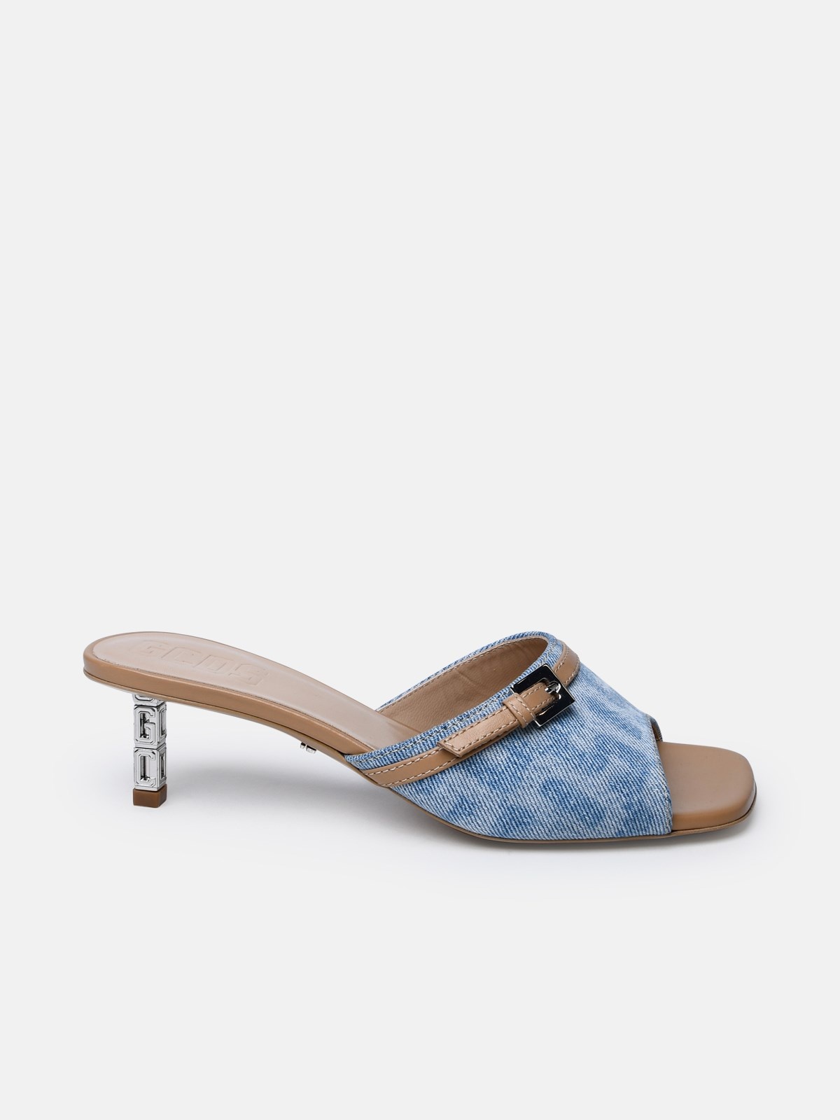 LIGHT BLUE DENIM SLIPPER - 1