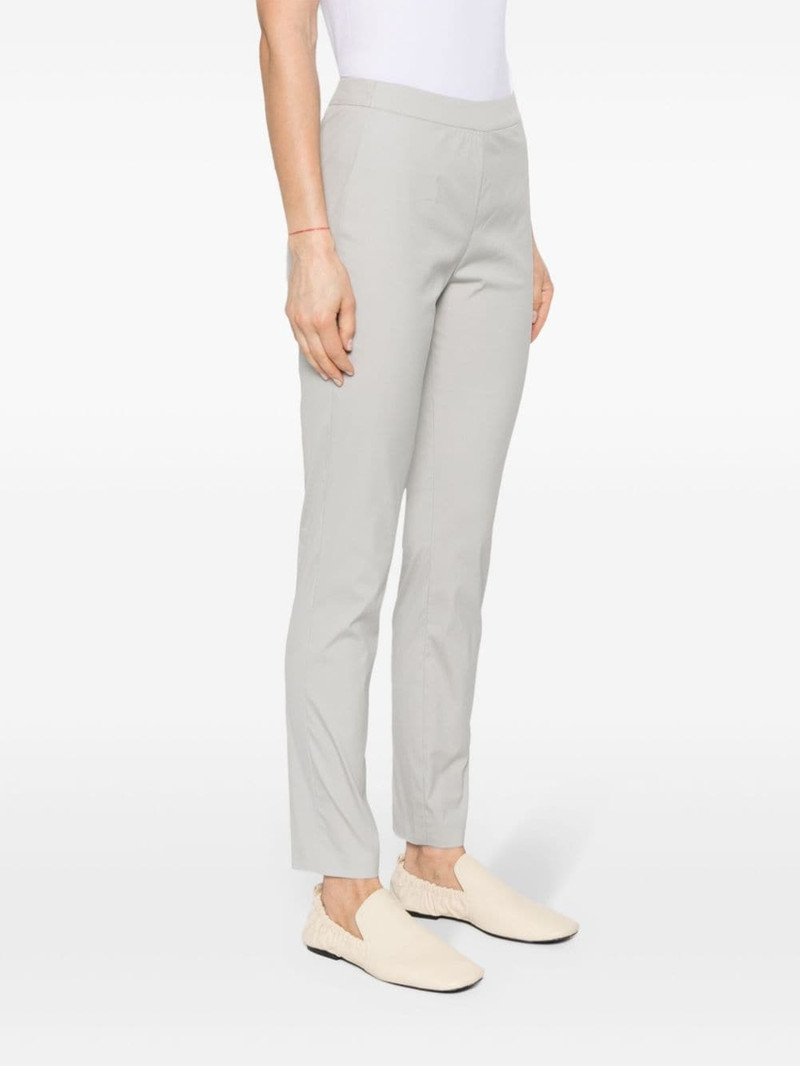 pressed-crease tapered trousers 3