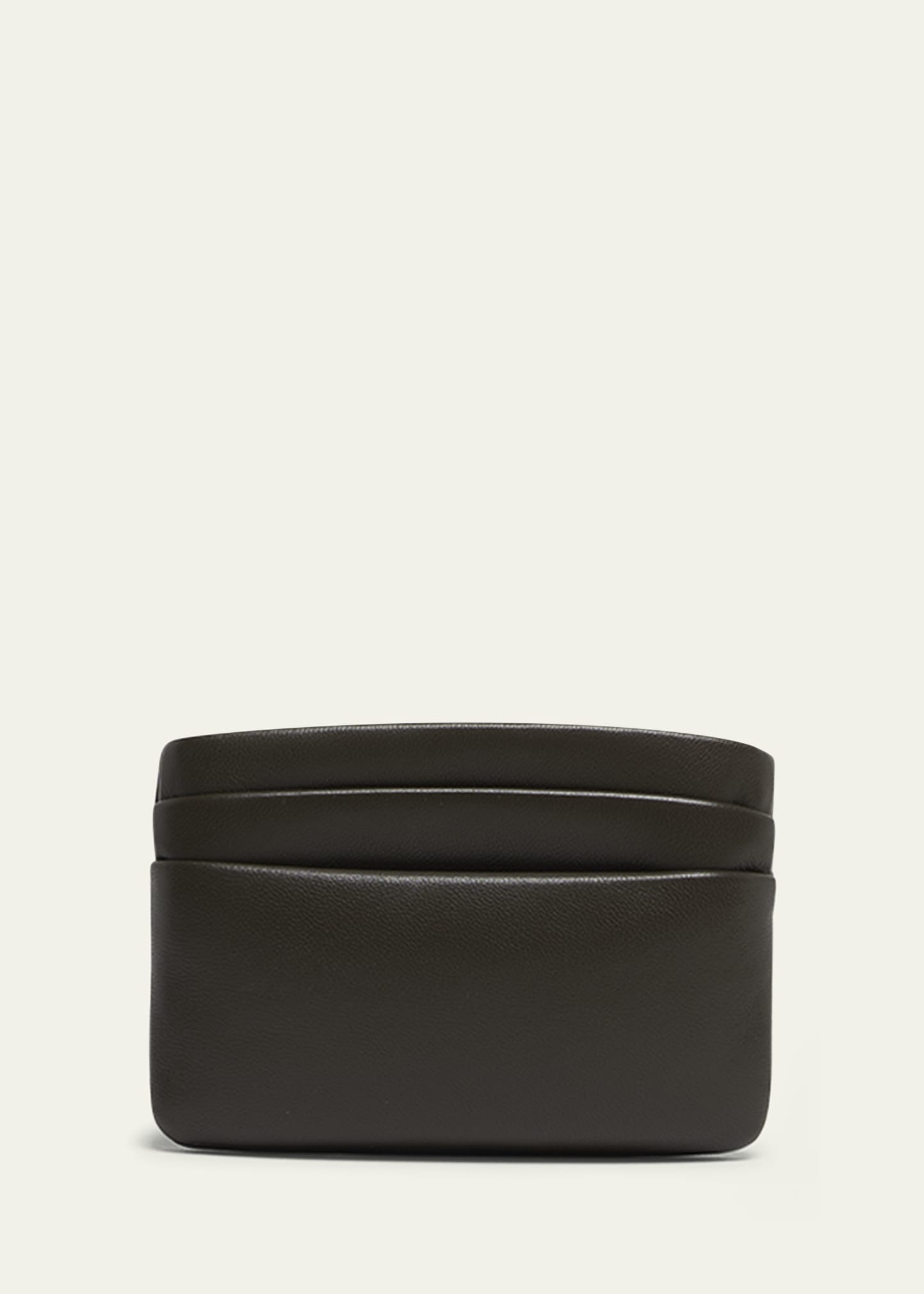 YSL Zip Card Holder in Plonge Leather - 3