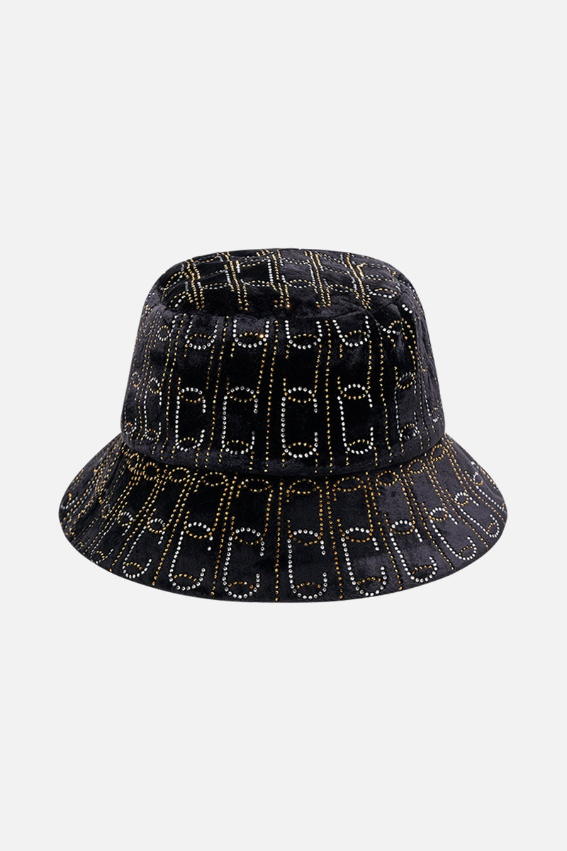 CAMILLA VELVET BUCKET HAT outlook