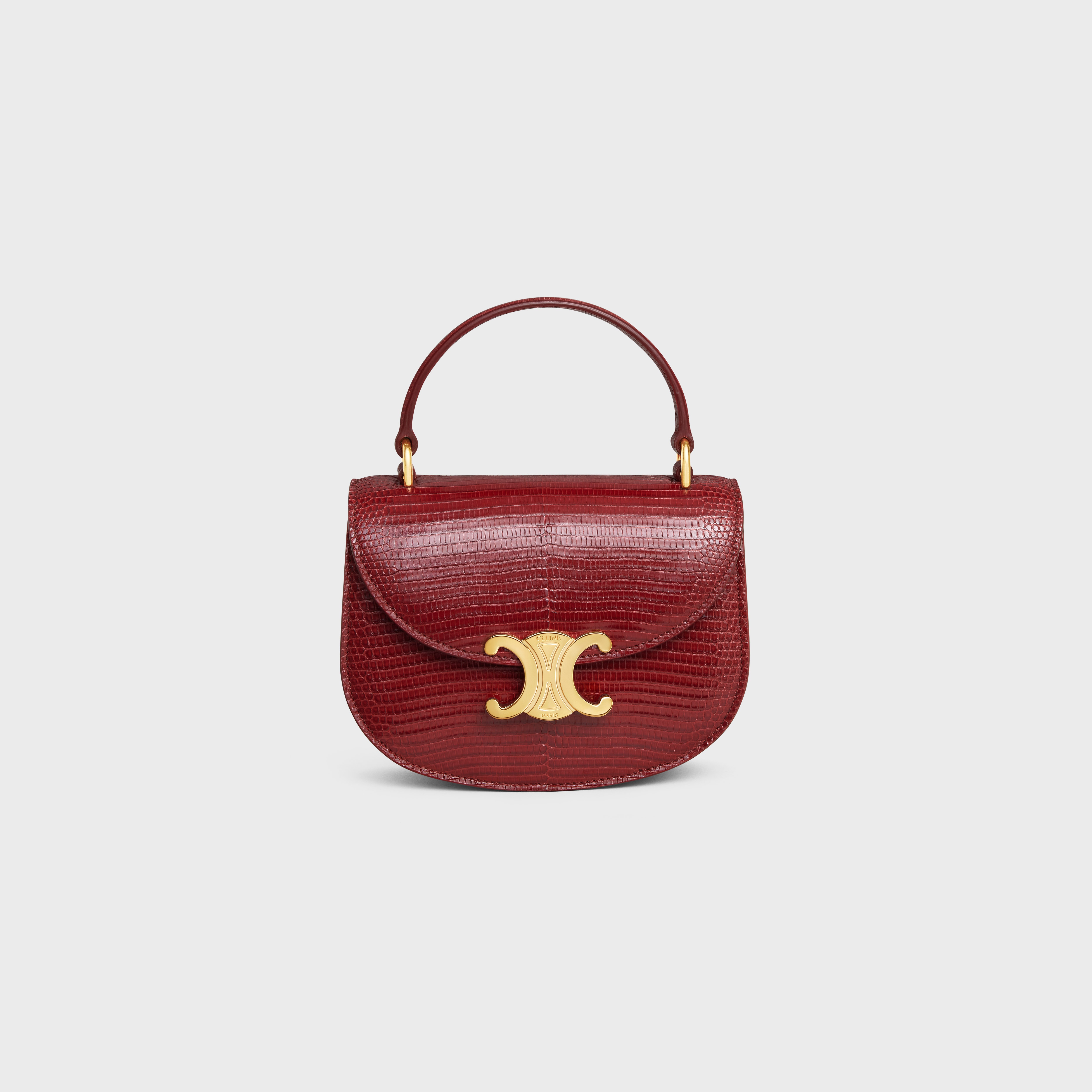 MINI CHAIN BESACE CLEA in LIZARD - 1