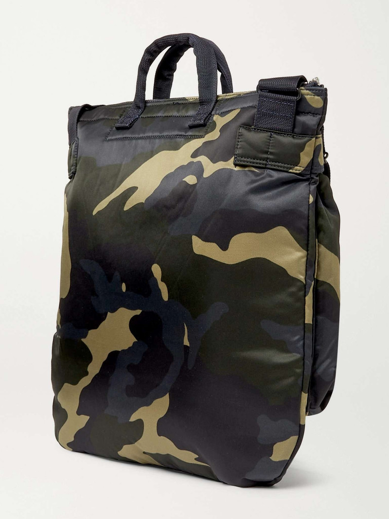 Counter Shade Camouflage-Print Nylon Tote Bag 4