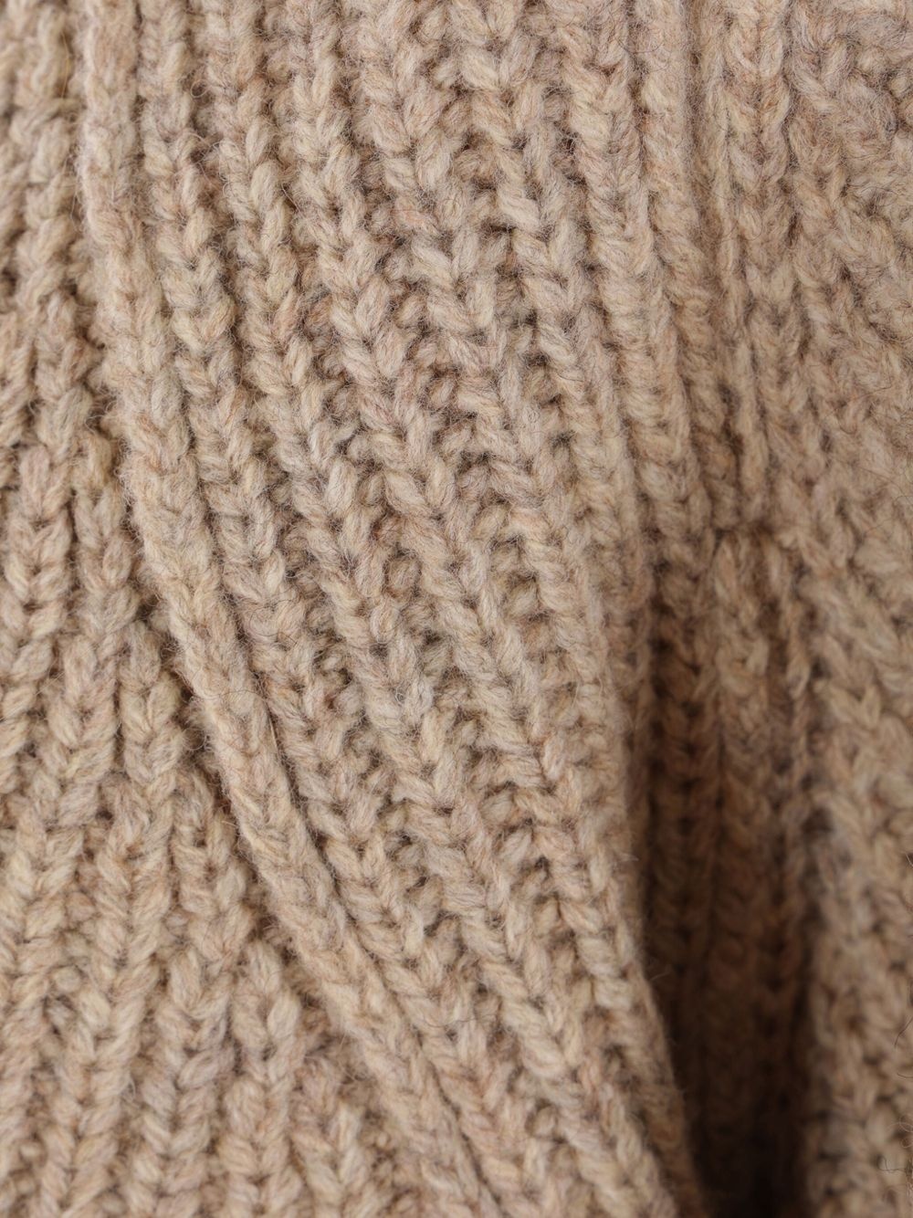 V-neck ribbed sweater - 4