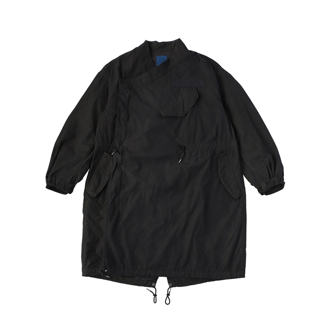 CHAMDO FISHTAIL PARKA BLACK - 1