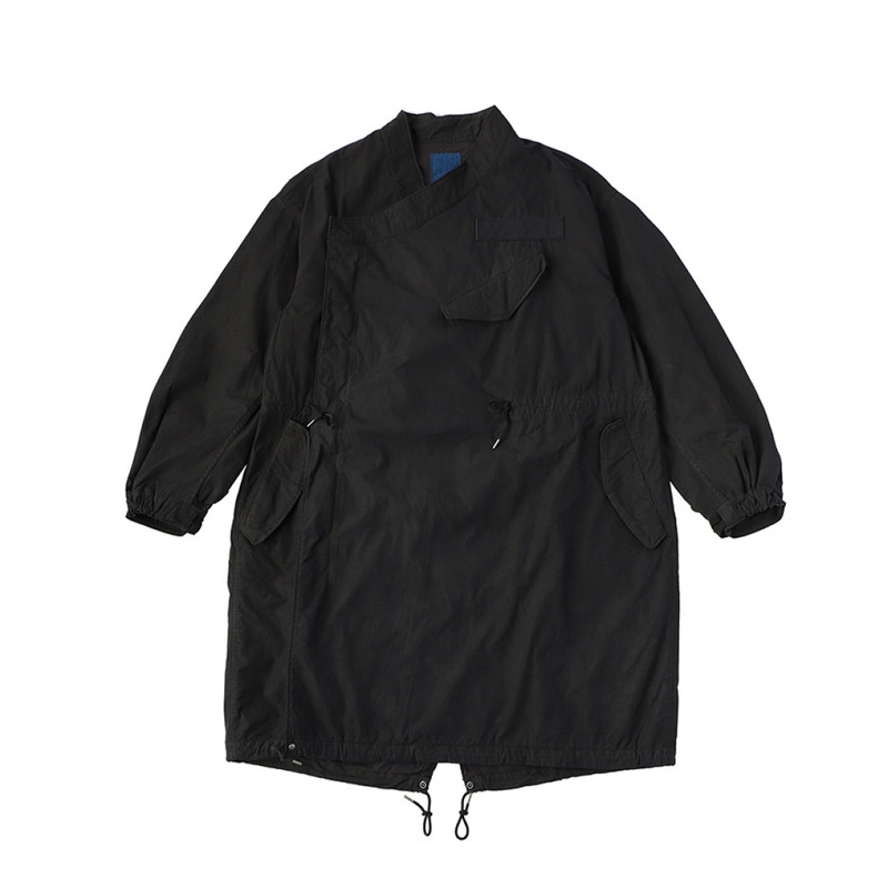 CHAMDO FISHTAIL PARKA BLACK 1