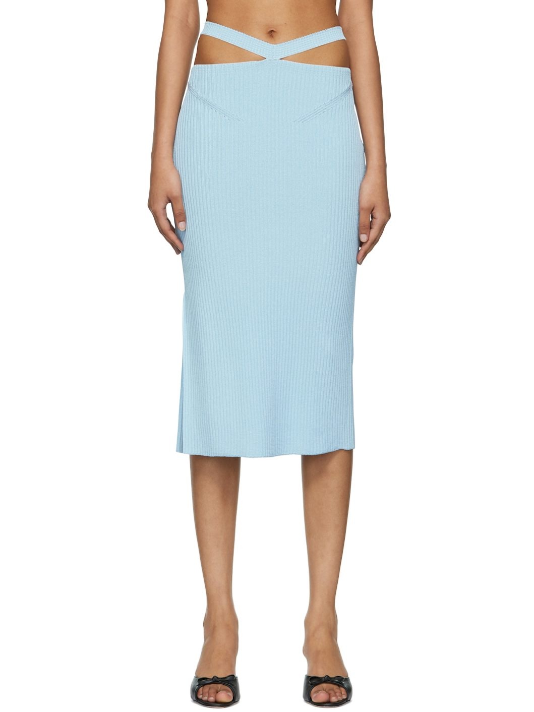 Blue Alizee Midi Skirt - 1