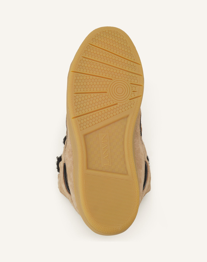 CURB SUEDE SNEAKERS WITH MESH LACES 6