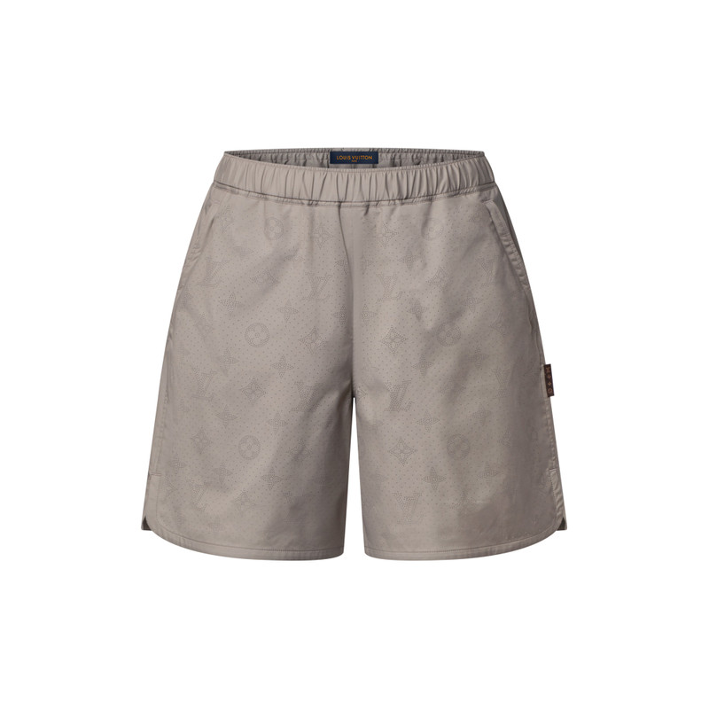 Monogram Ripstop Warm Up Shorts 1