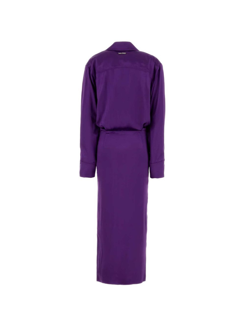 THE ATTICO satin dress outlook