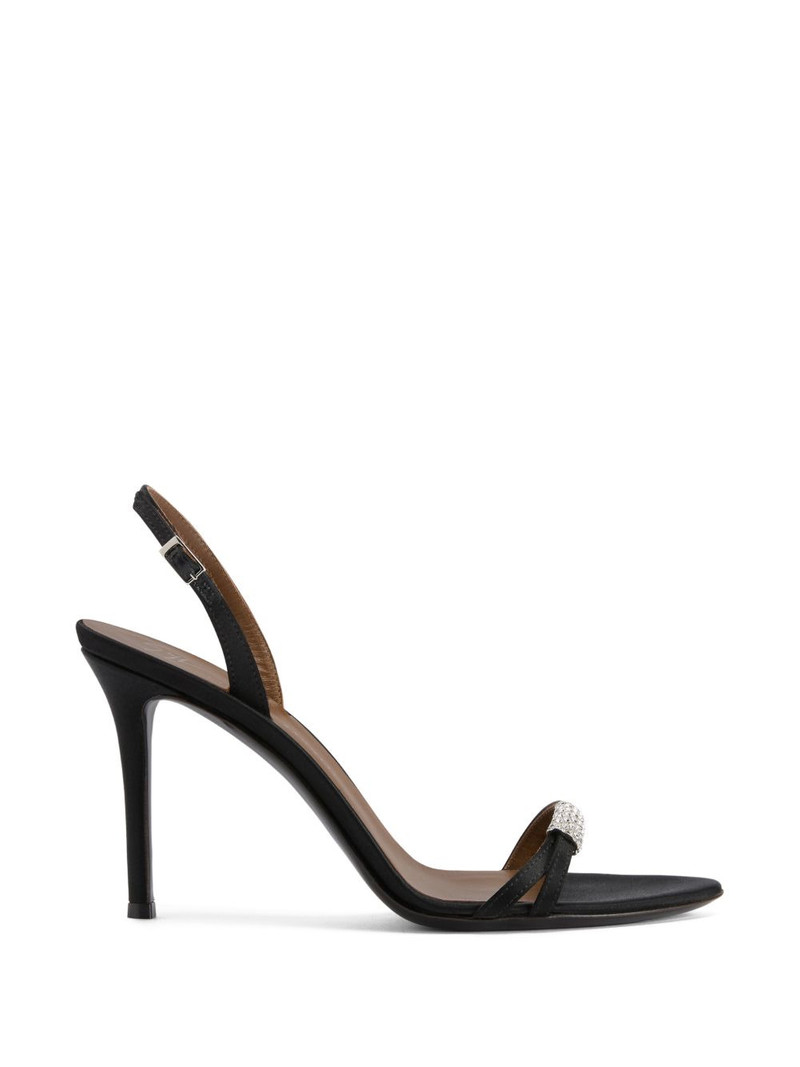 Lena rhinestone-embellishment sandals 1