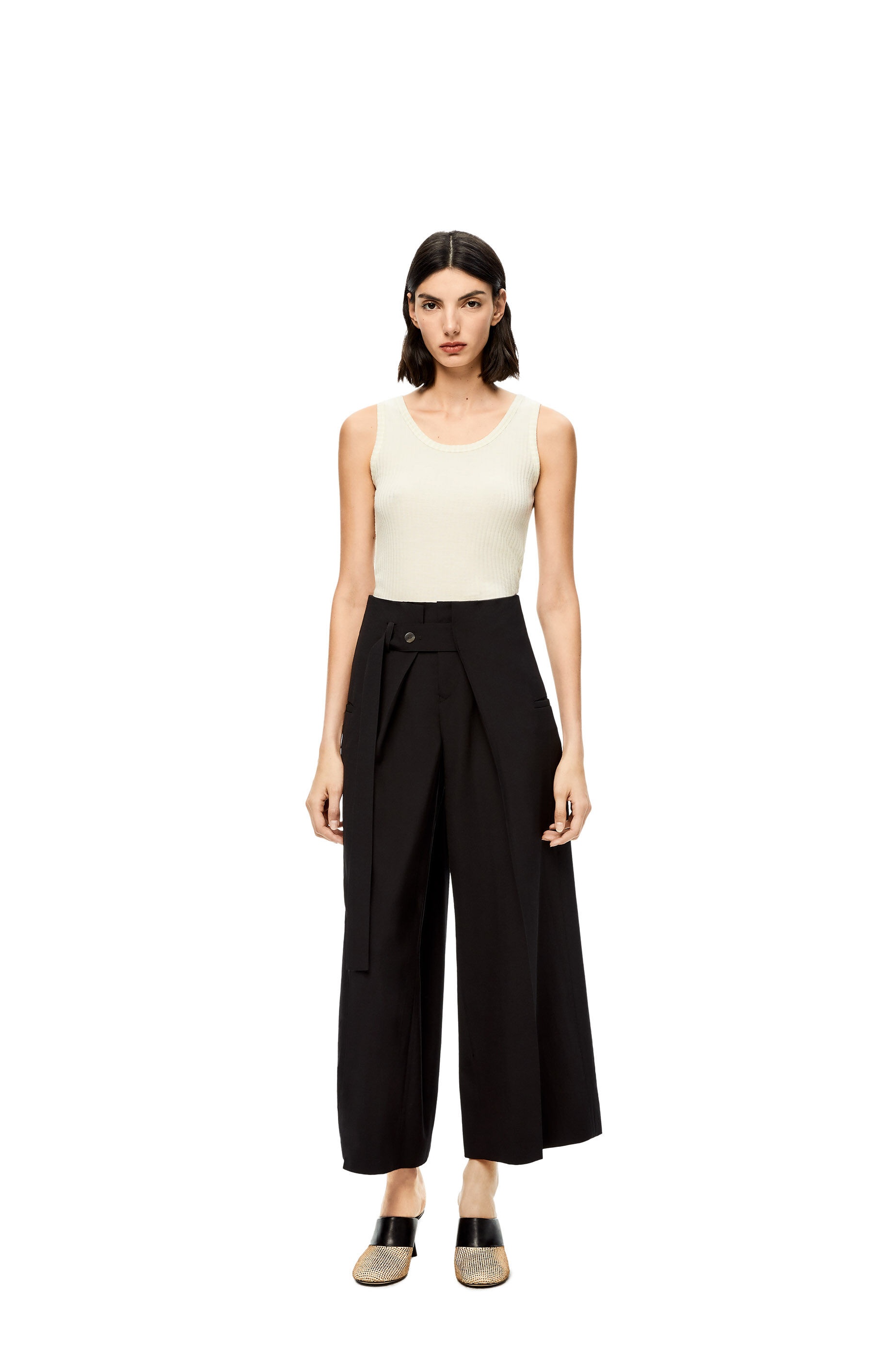 Tank top in viscose silk jersey - 2