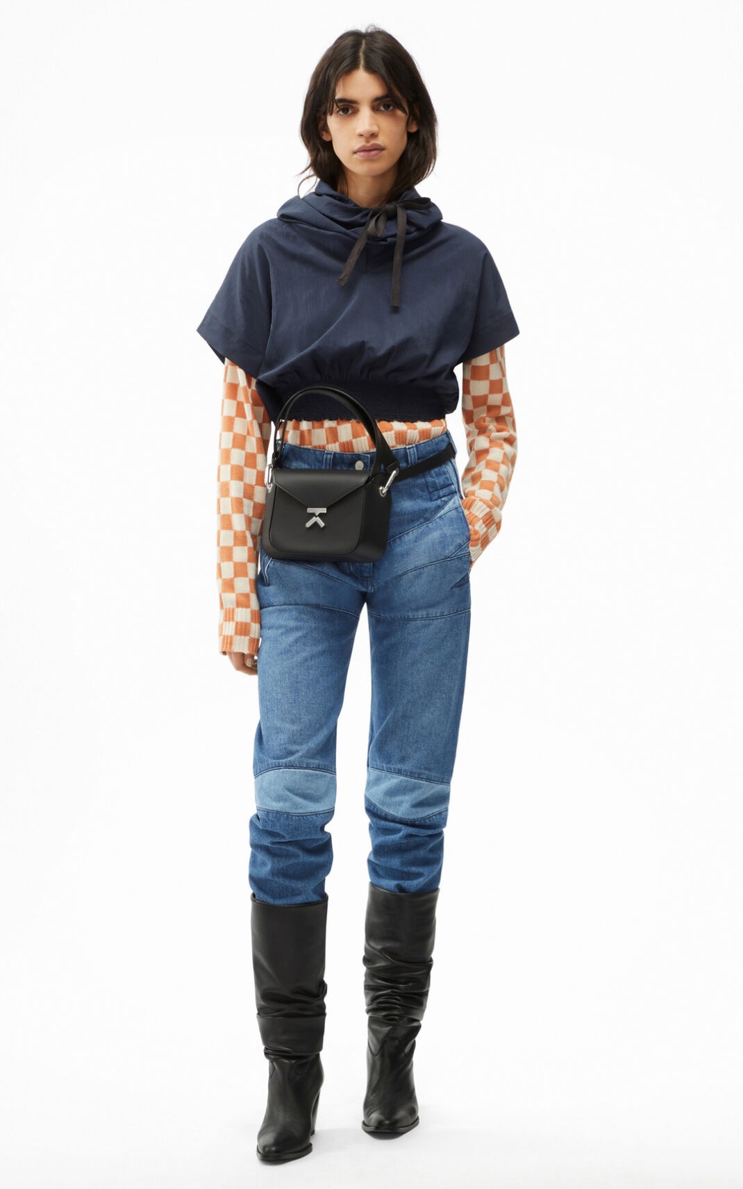 Hooded crop top - 3