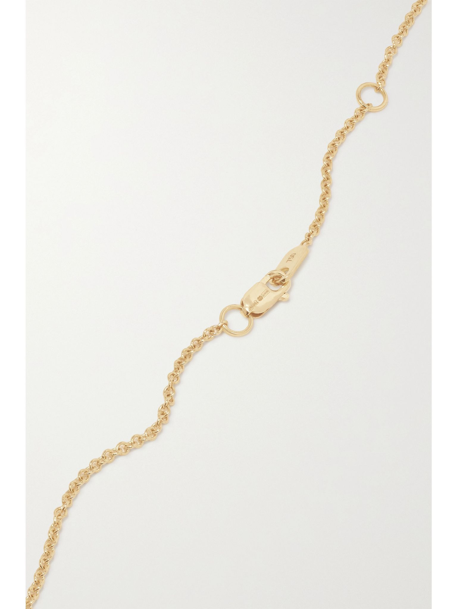 Aria V Mini 18-karat gold diamond necklace Gold - 3
