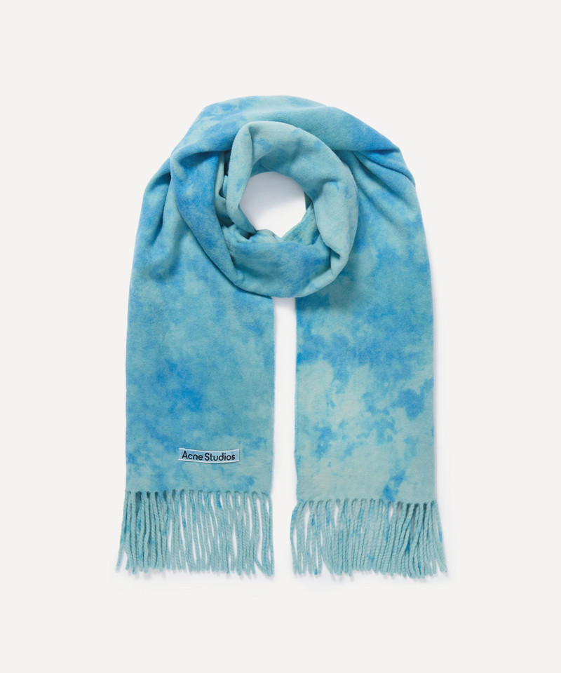 Acne Studios Tie-Dye Wool Scarf outlook