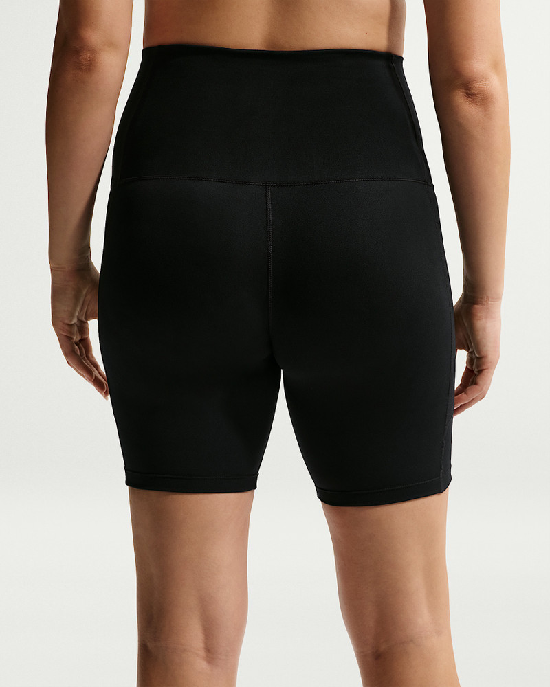Nike (M) One Women's Dri-FIT High-Waisted 8" Biker Shorts With Pockets (Maternity) 3