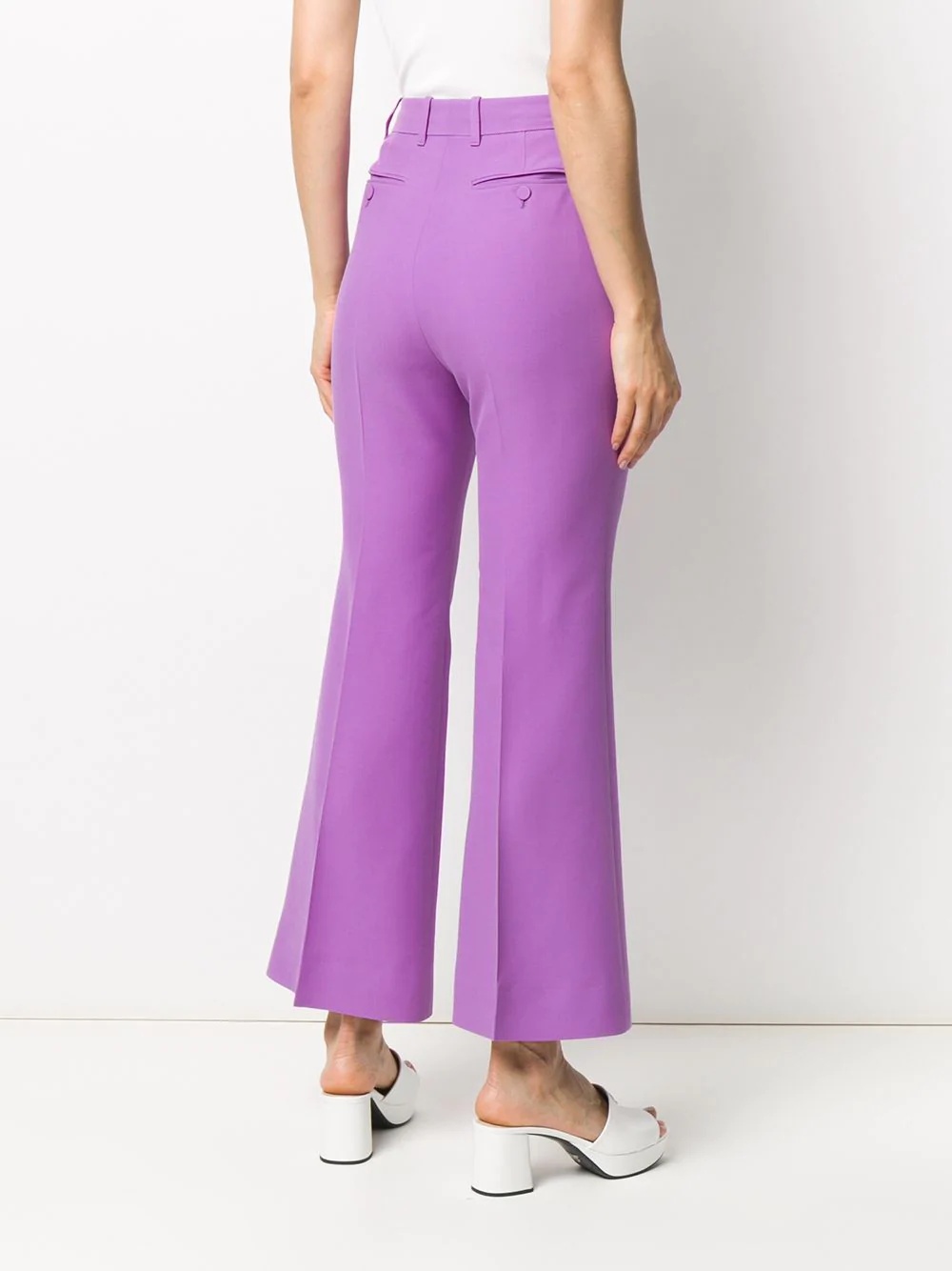 Gucci Eterotopia flared trousers - 4