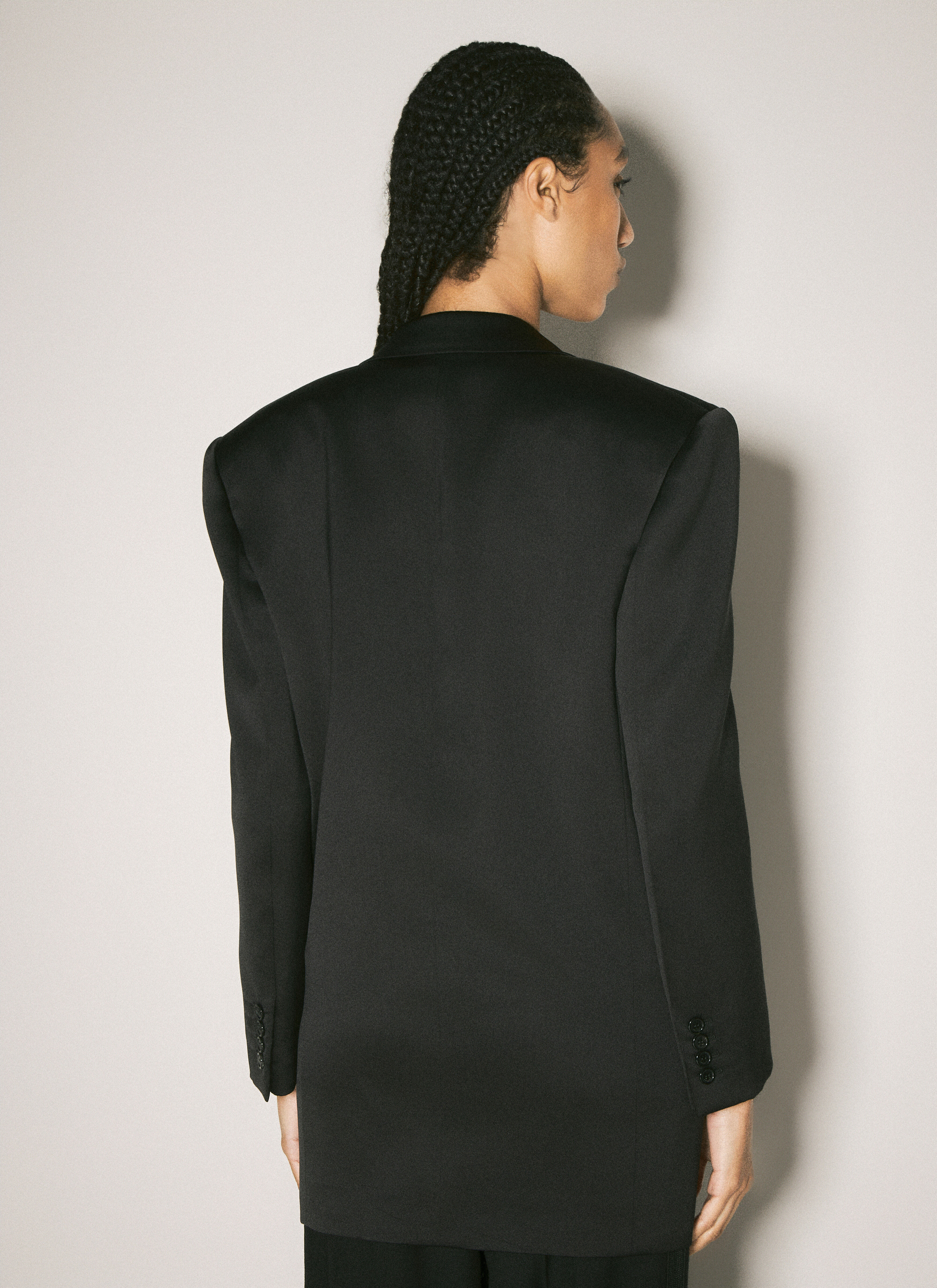 Silk Tuxedo Blazer - 5