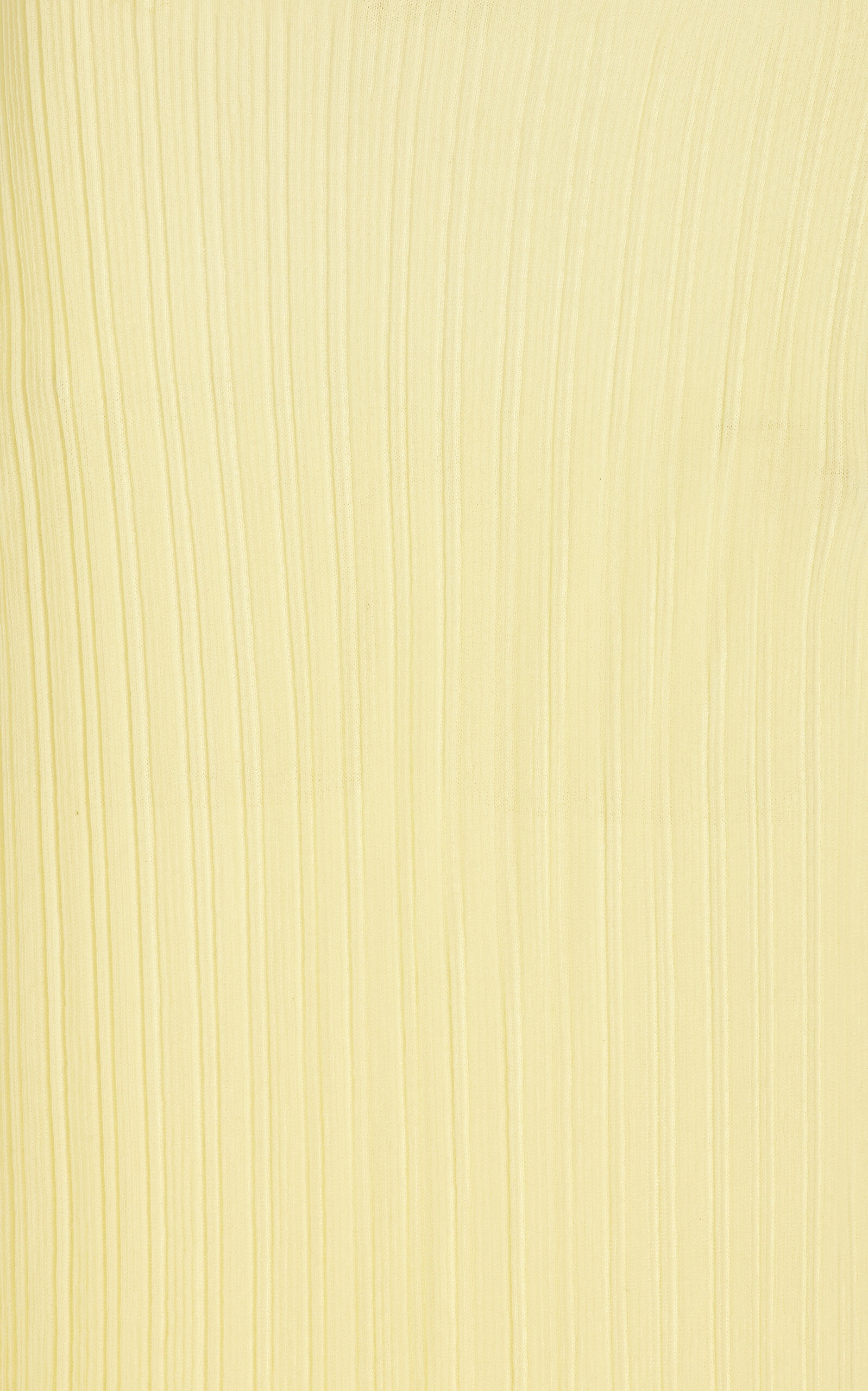 Kelso Sheer Plissé Midi Skirt yellow - 3