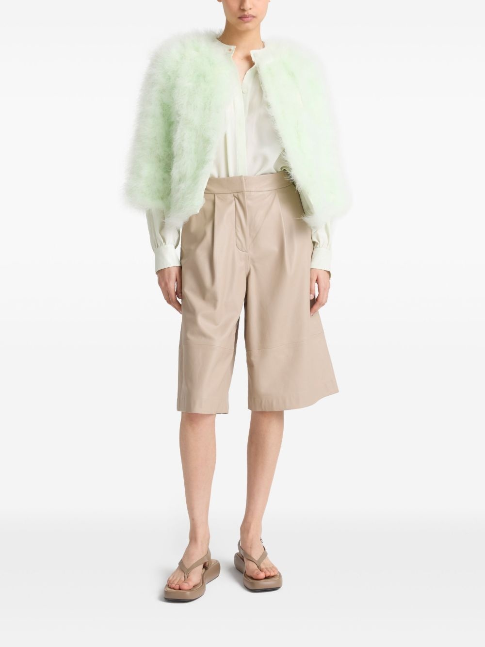 feather jacket - 2