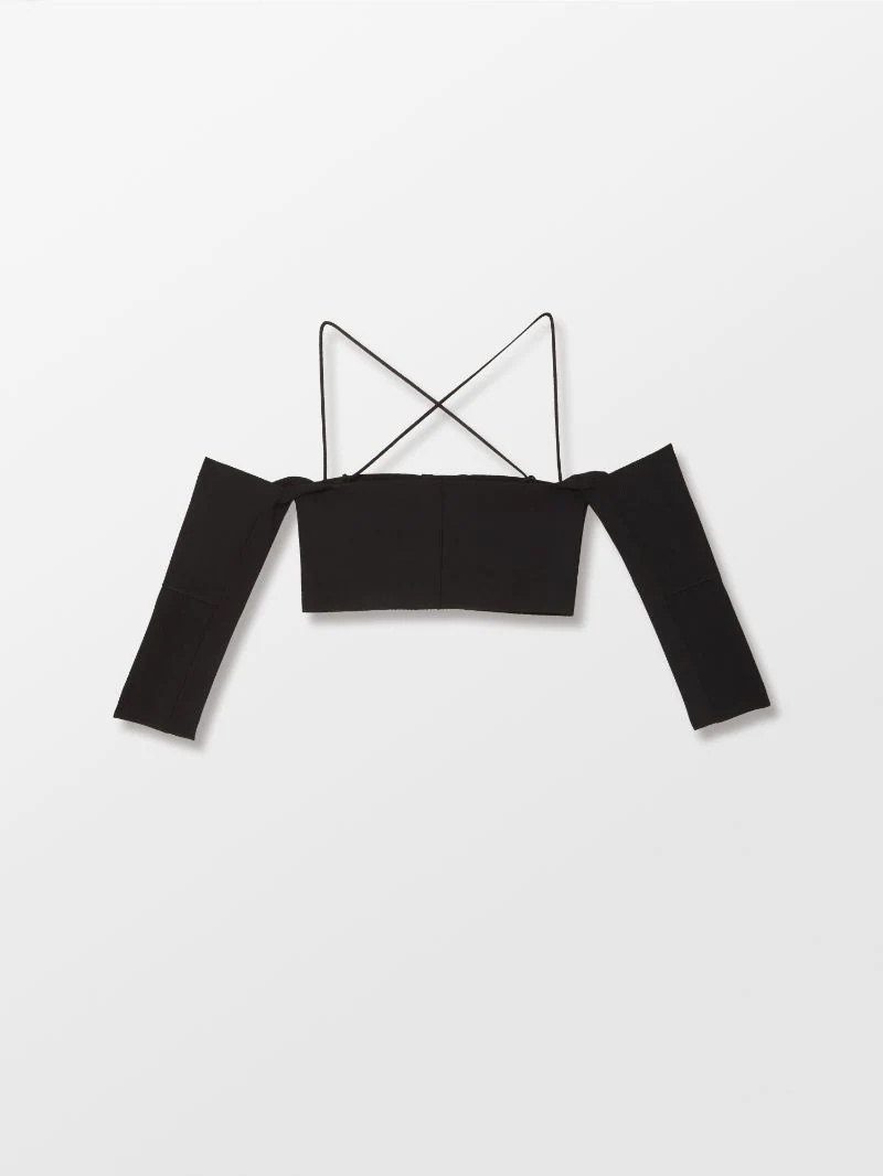 KNITTED TUBE TOP - 2