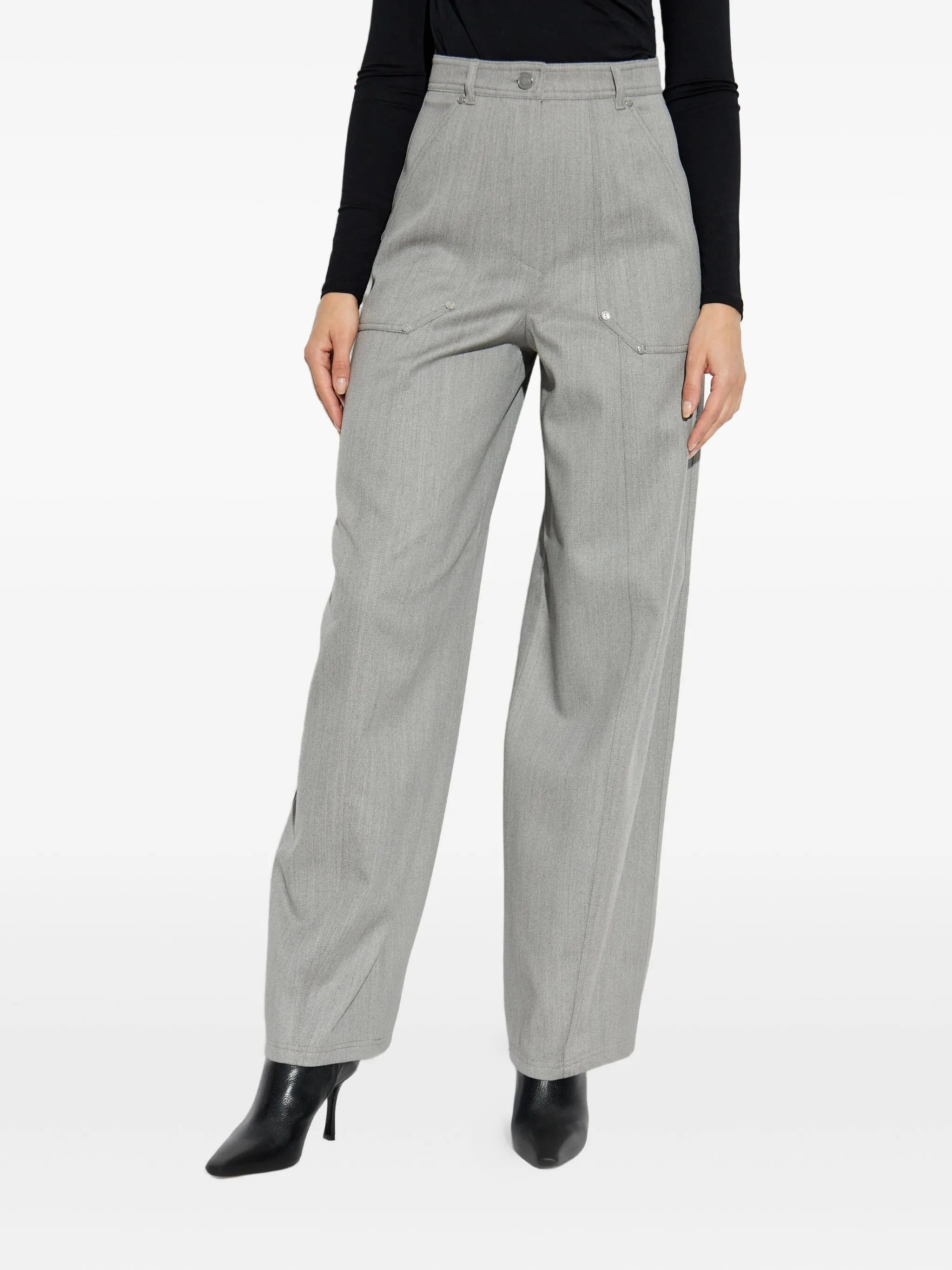 Max Mara Abetaia Seam-detail Trousers - 3