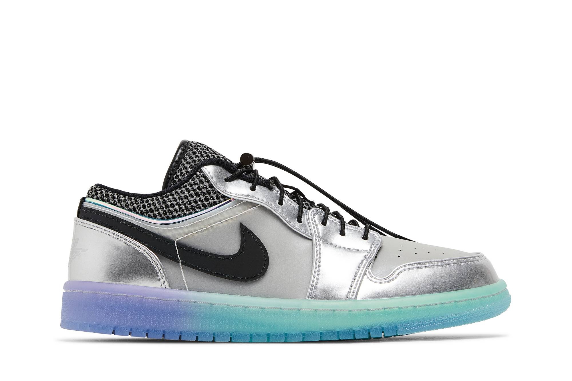 Wmns Air Jordan 1 Low SE 'Metallic Silver Gradient' - 1