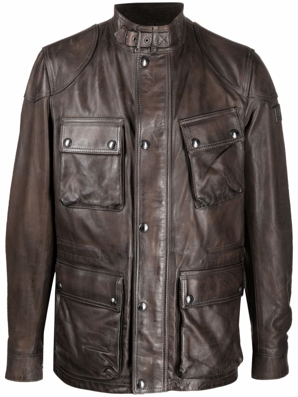 Trialmaster calf leather jacket - 1