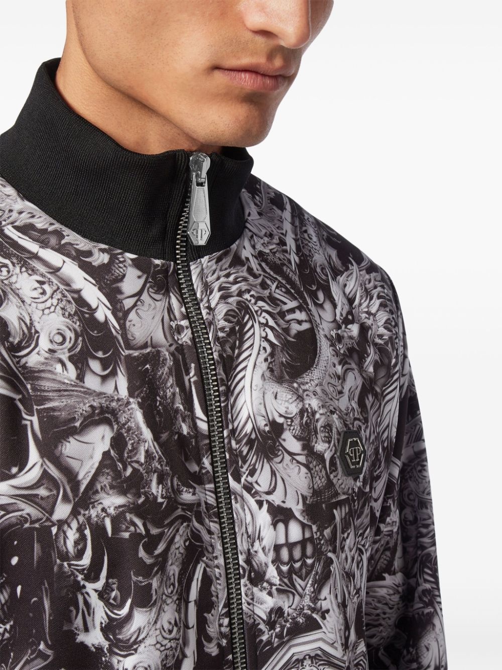 Dragon Skull-print tracksuit (set of two) - 5