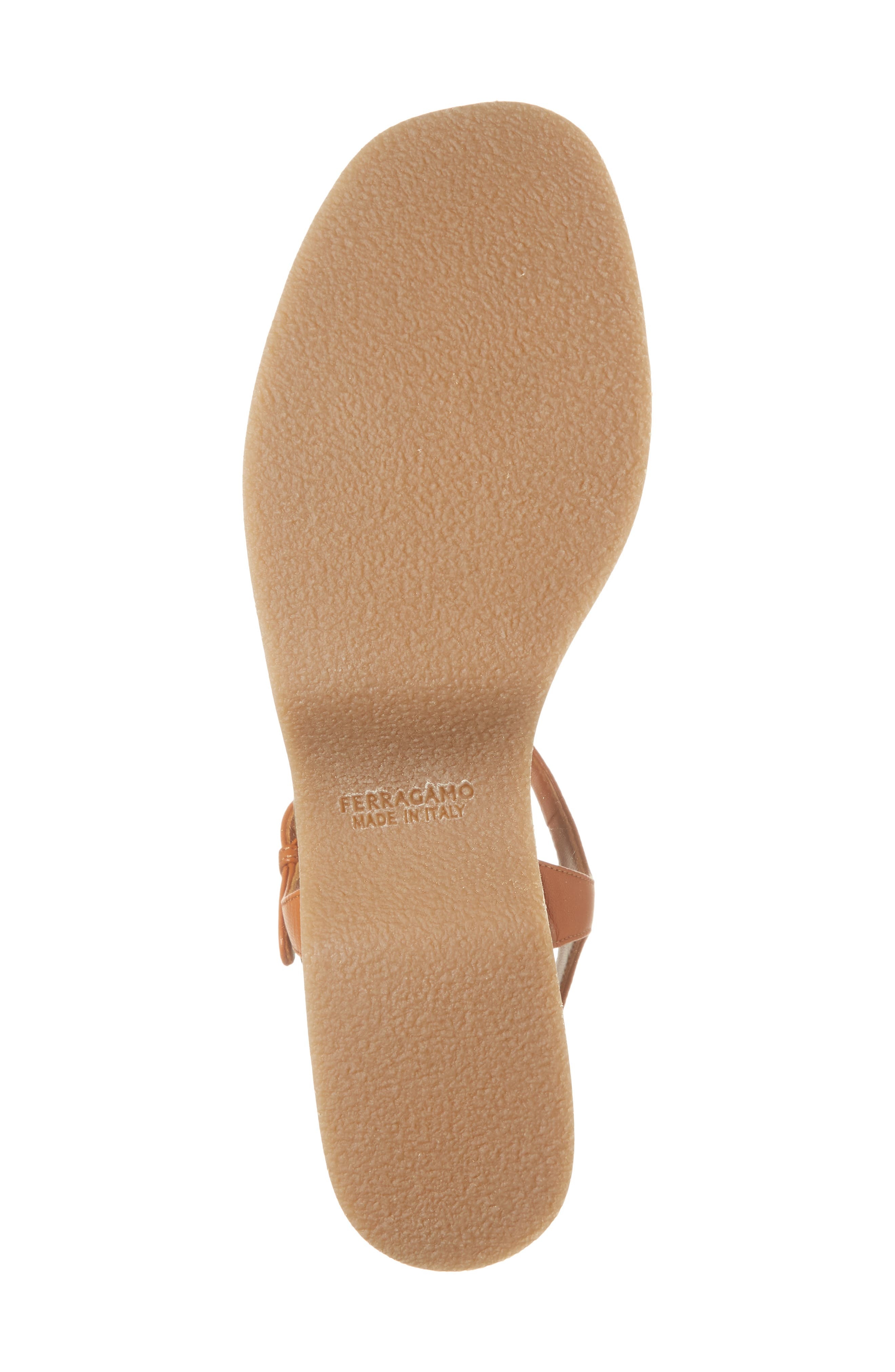 FERRAGAMO Selna Platform Sandal in Cognac at Nordstrom - 6