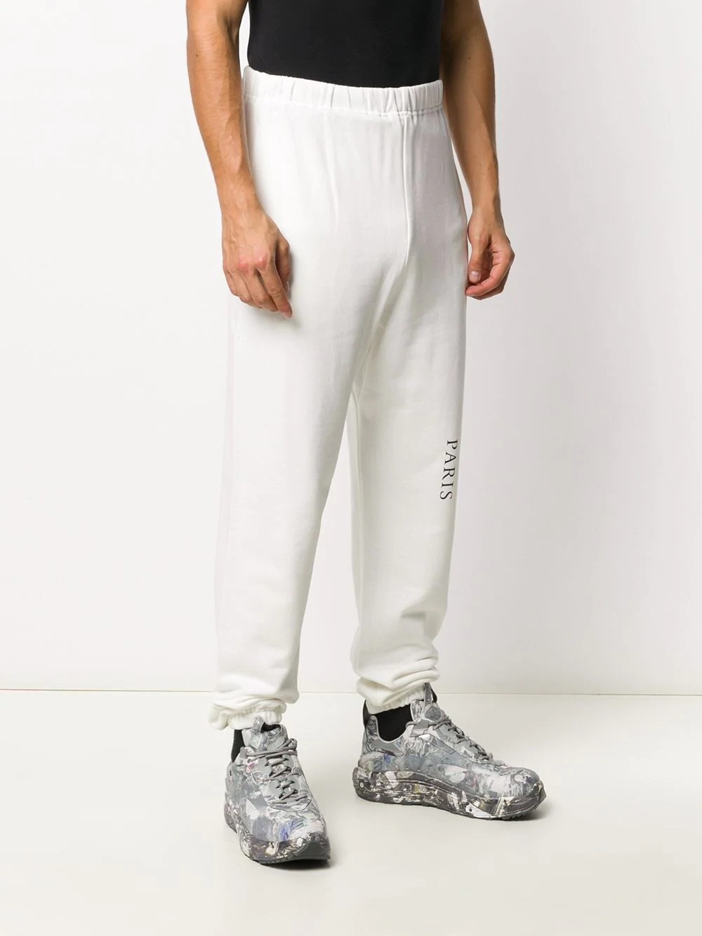 logo track trousers - 3