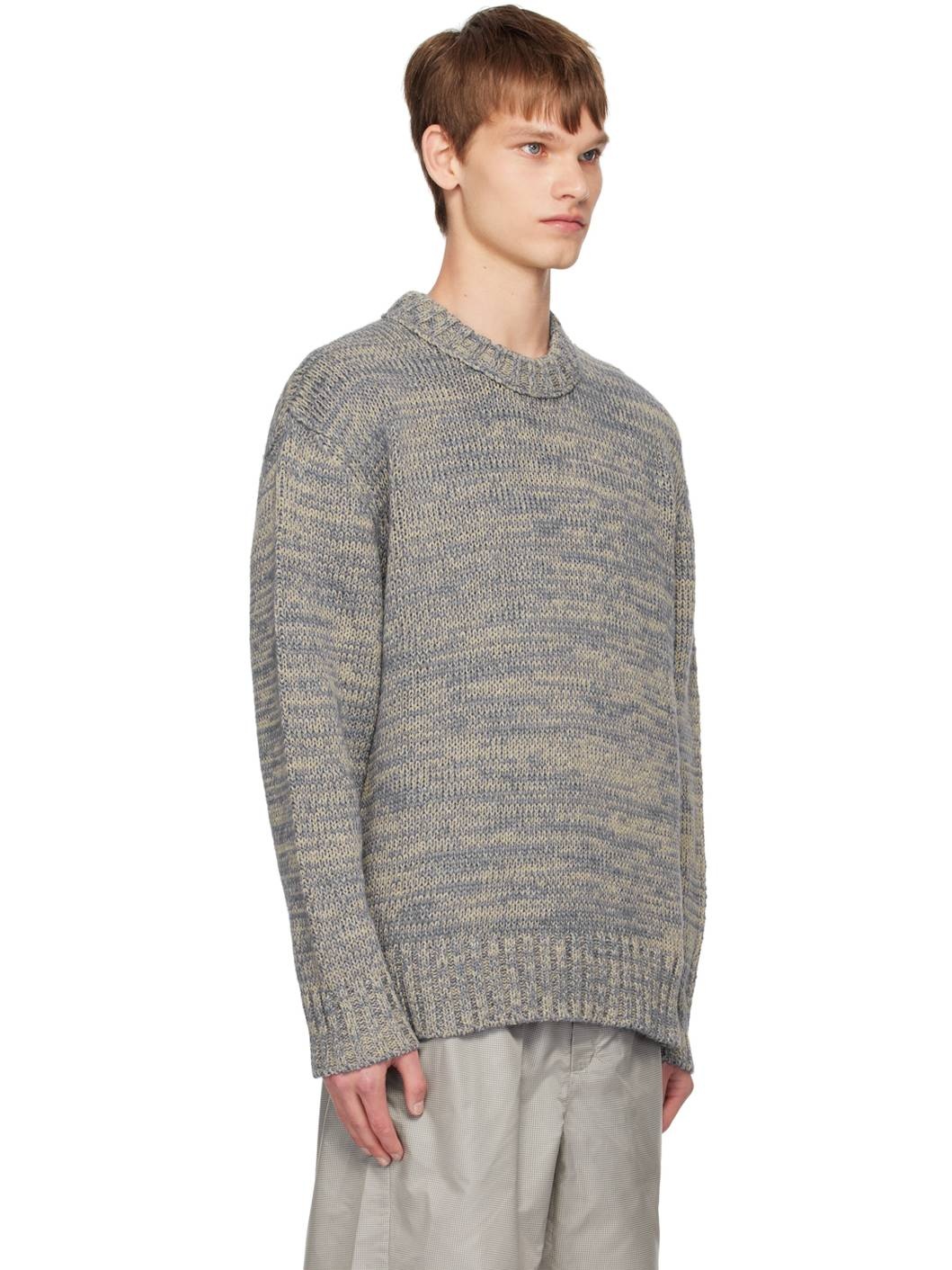 Blue & Beige Rasmus Sweater - 2