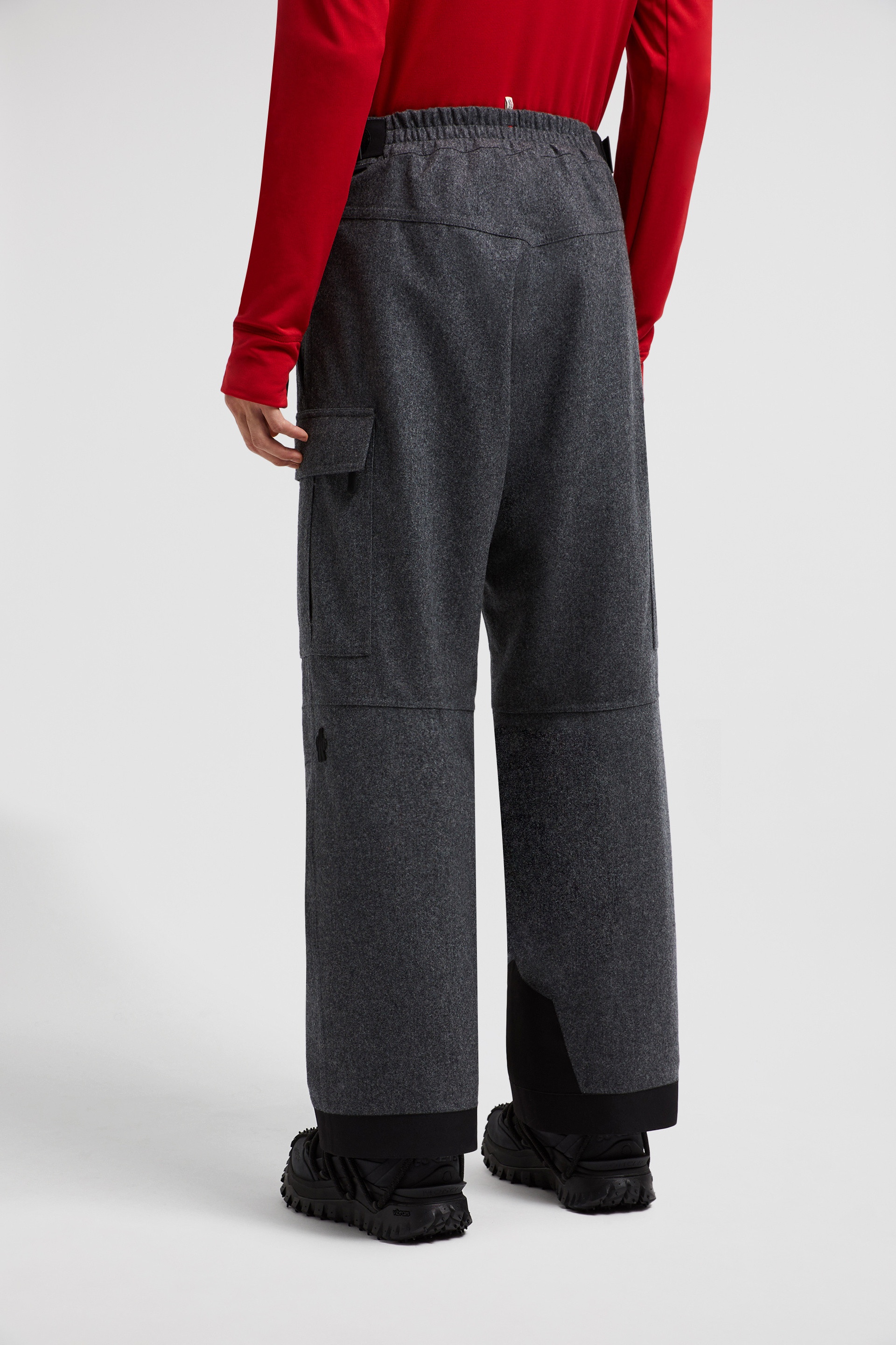 Padded Technical Wool Ski Pants - 5
