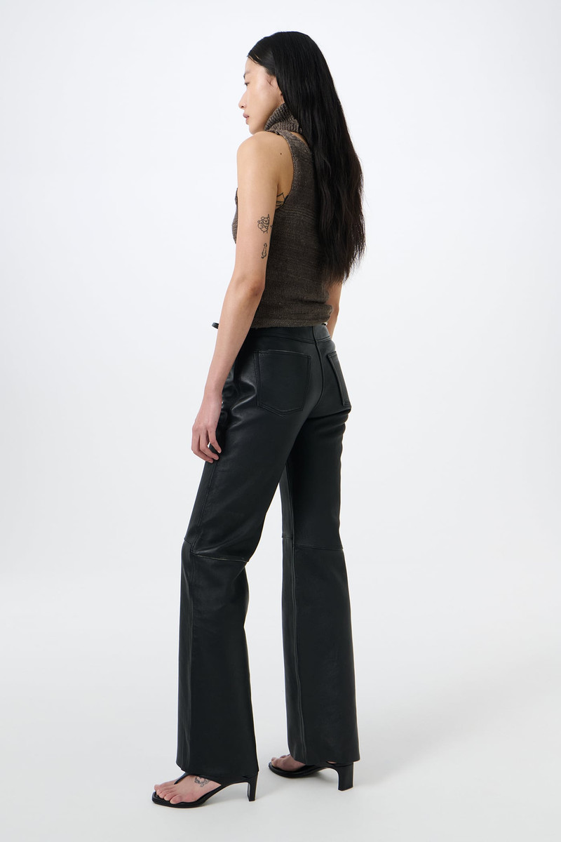 Wata Cut Whisker Black Buffed Lambskin 5