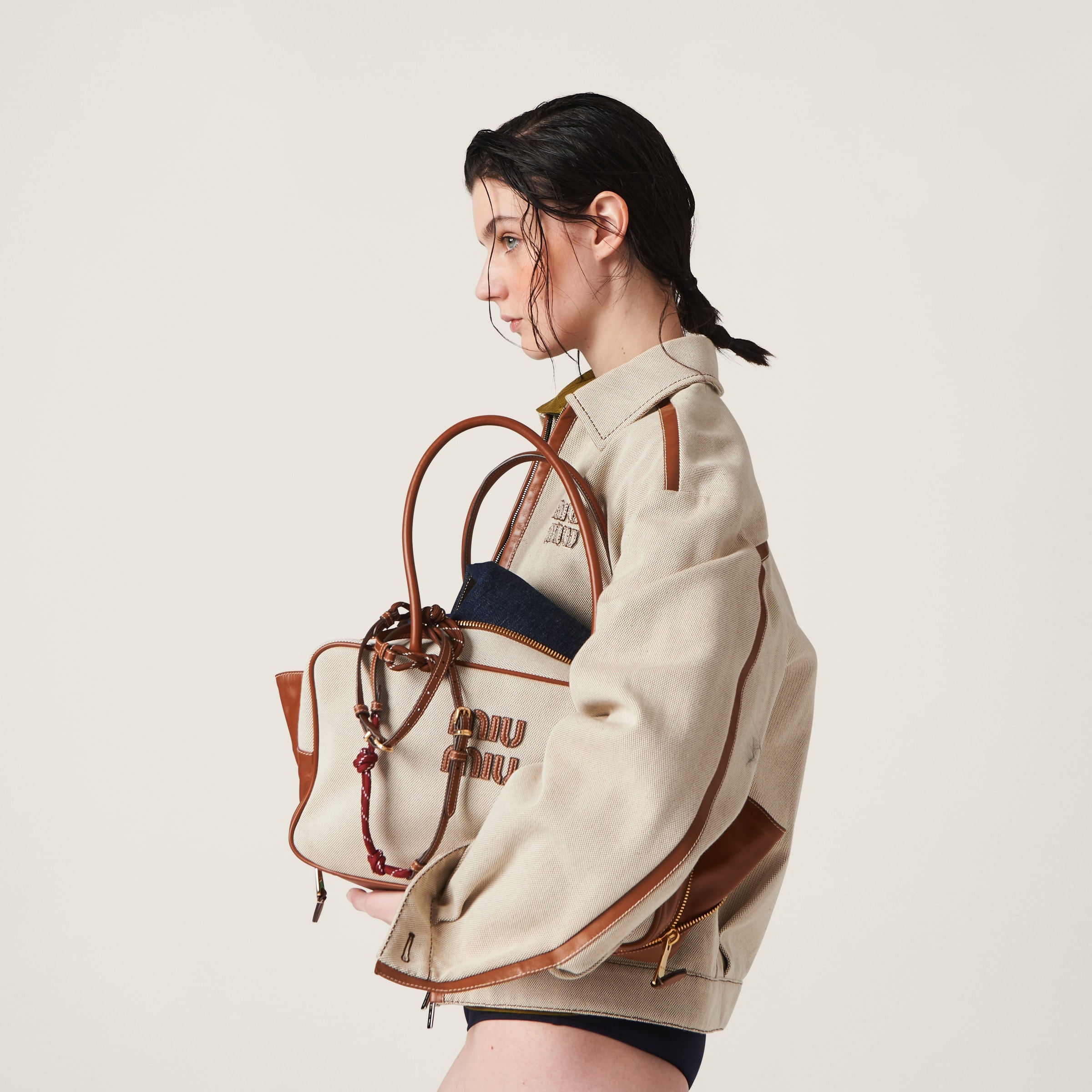 Canvas top-handle bag - 2