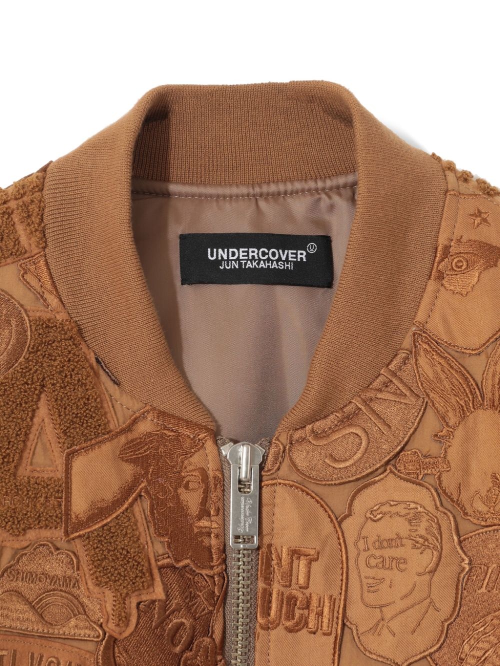 embroidered bomber jacket - 3