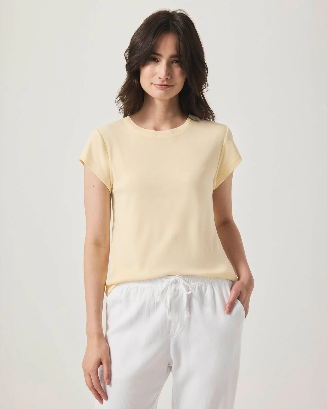 Faye Crewneck Tee - 1