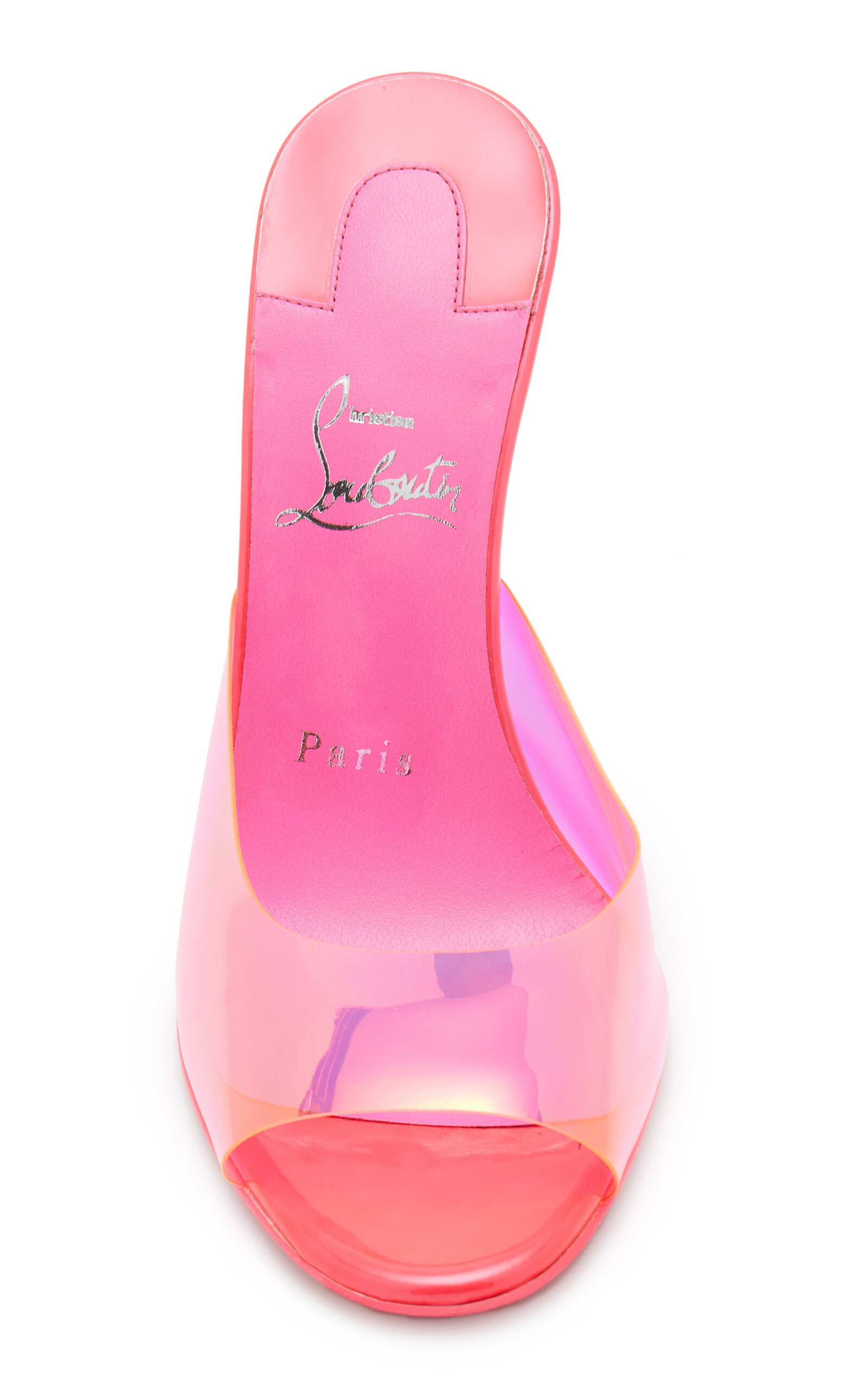 Just Arch Patent Leather and PVC Sandals pink - 3