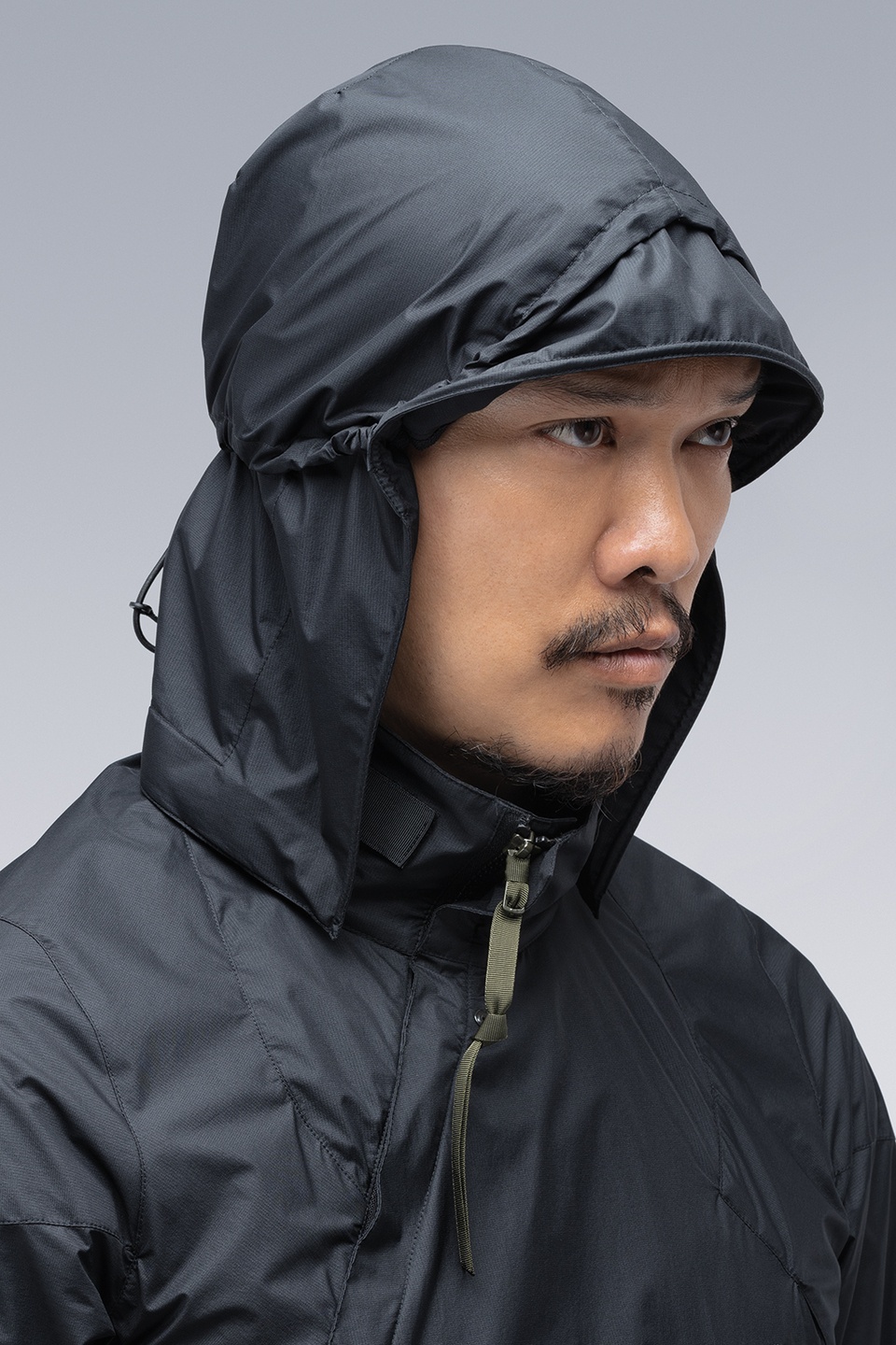 J82-WS 2L Gore-Tex Infinium™ Windstopper® Interops Coat Black - 24