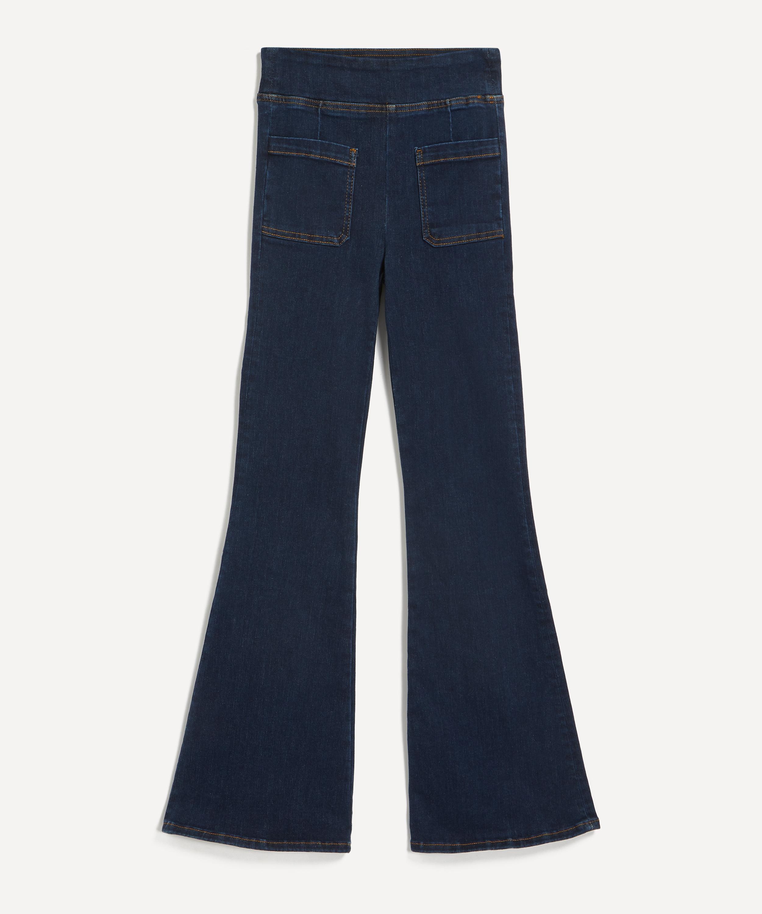 Bardot Jetset High-Rise Flare Jeans - 1