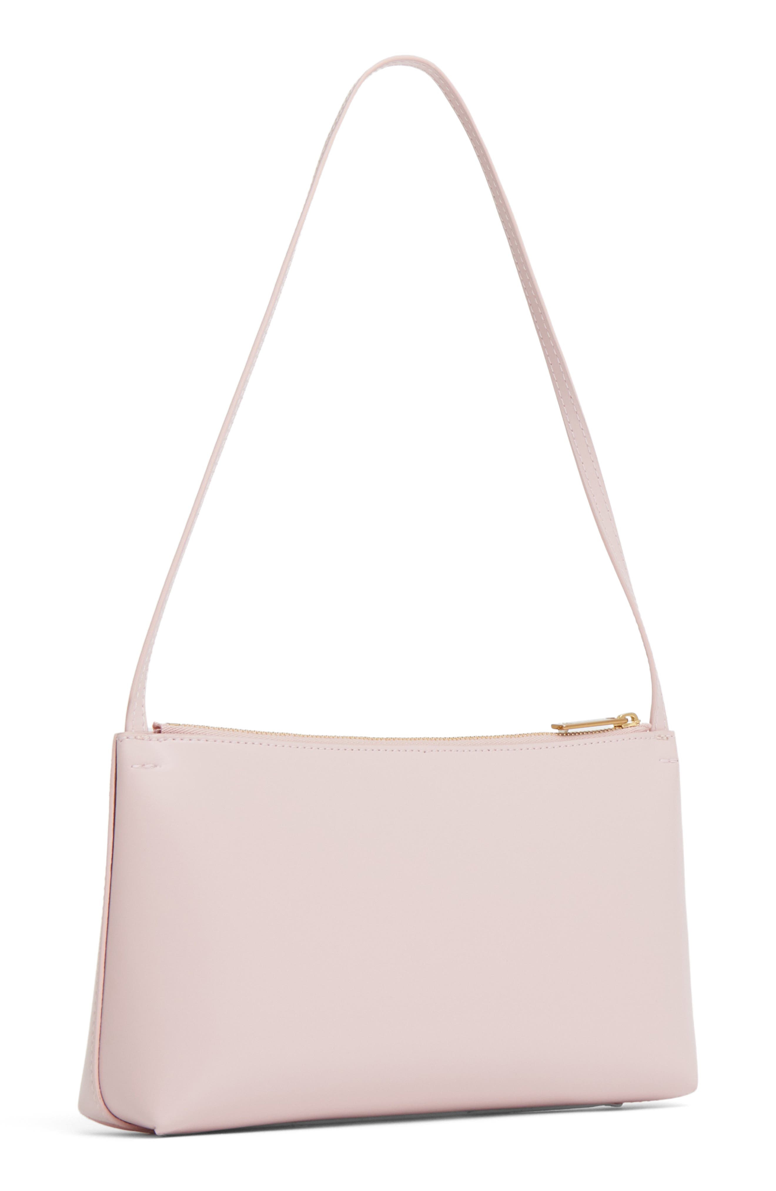 Mansur Gavriel Gaia Leather Shoulder Bag in Orchidea/Desert at Nordstrom - 4