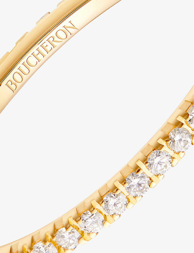 Boucheron Epure 18ct yellow-gold and diamond ring outlook