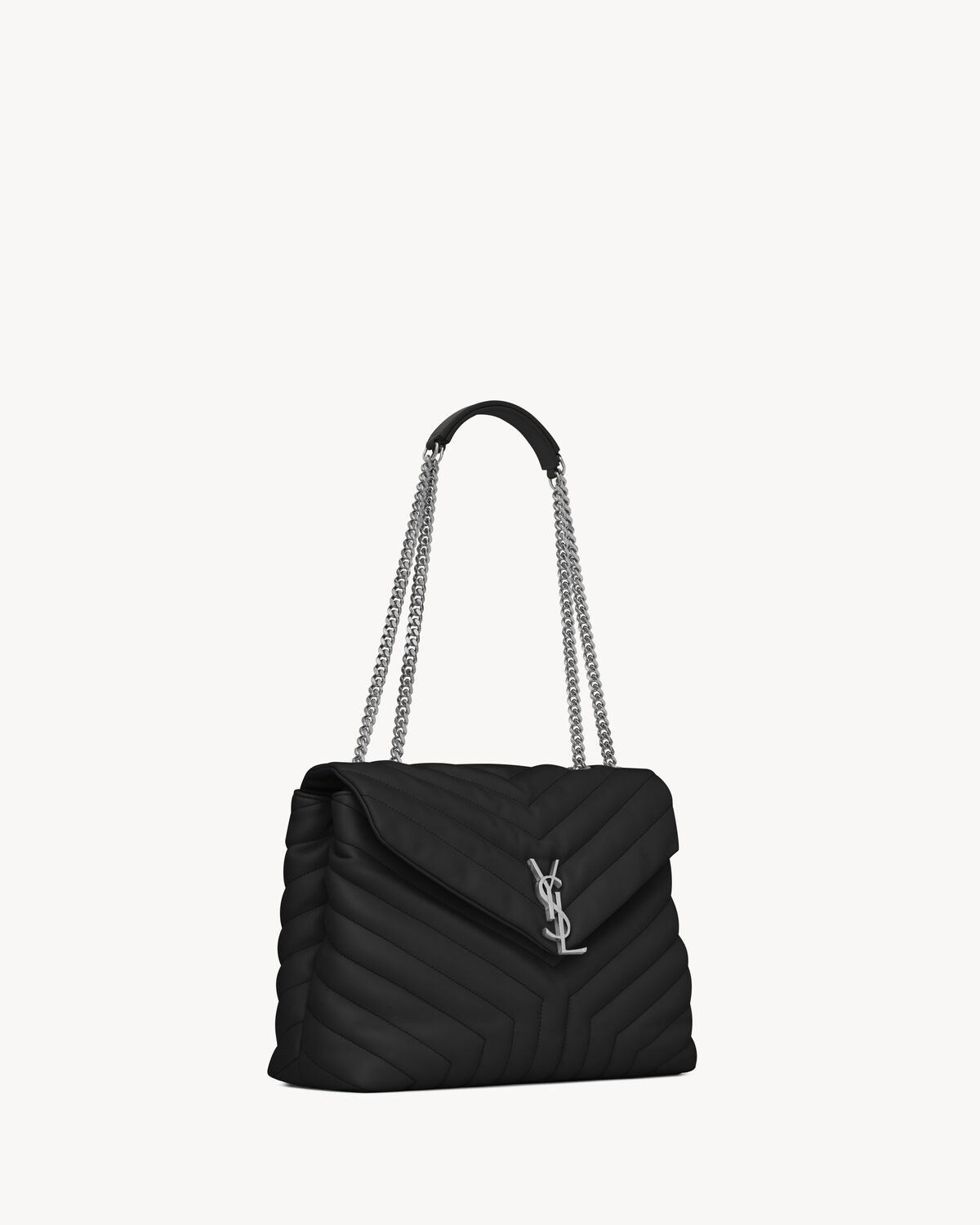 LOULOU MEDIUM IN QUILTED LEATHER - 6